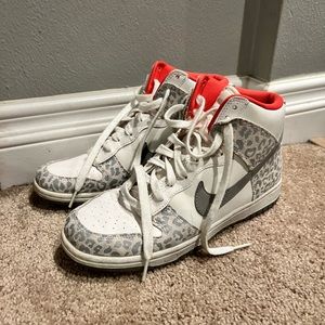 Nike dunk high skinny leopard